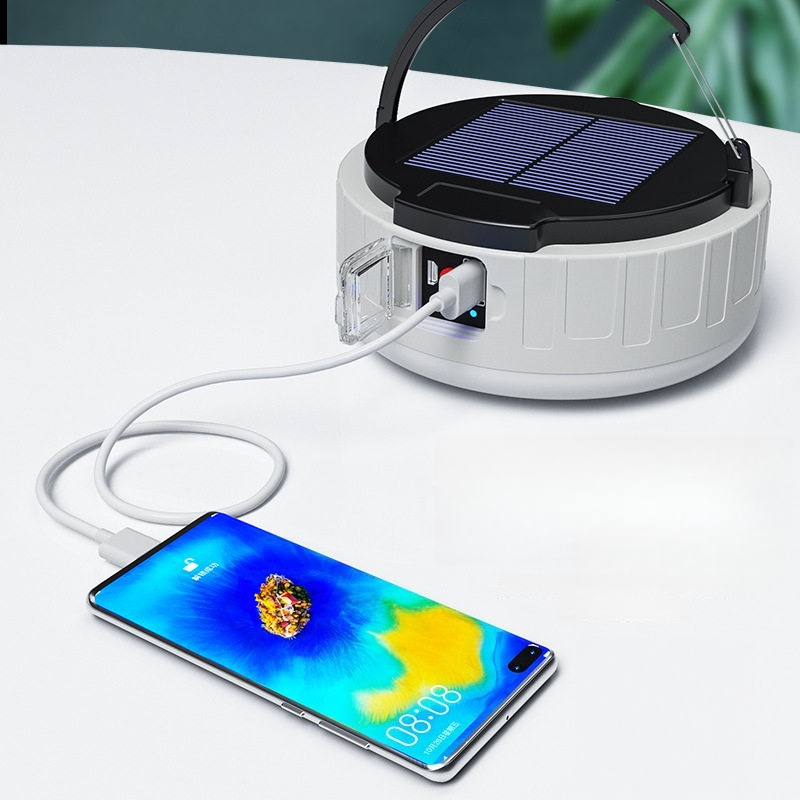 Solar-powered outdoor camping lamp with extremely long battery life for charging, camping tent lamp - Image 3