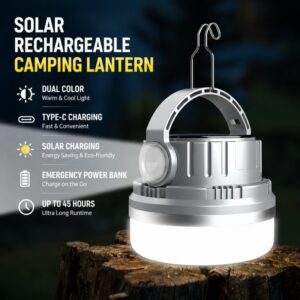 Outdoor solar-powered bubble lamp with multi-functional waterproof emergency lighting function